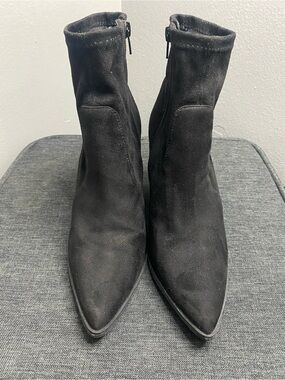 Steve Madden Touchdown Suede Boot 3.5” Stacked Heel